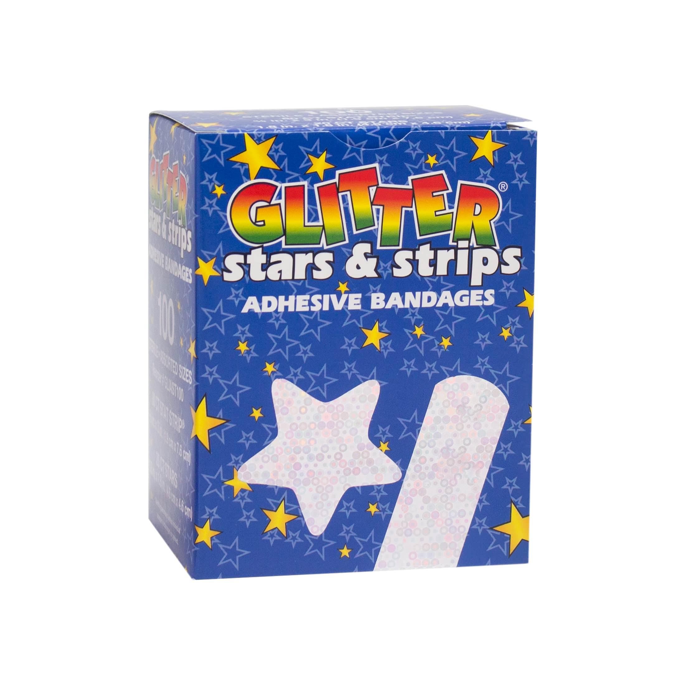 Dukal Glitter Strips Adhesive Bandage