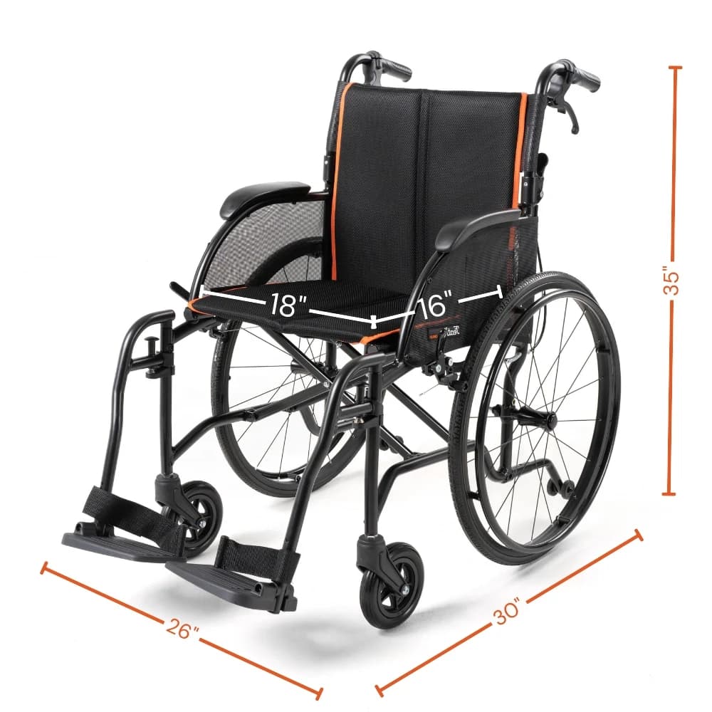 Feather Ultra Lightweight Manual Wheelchair - Image 3