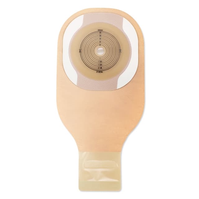 CeraPlus 1-Piece Drainable Ostomy Pouch with Flat Skin Barrier - Image 1