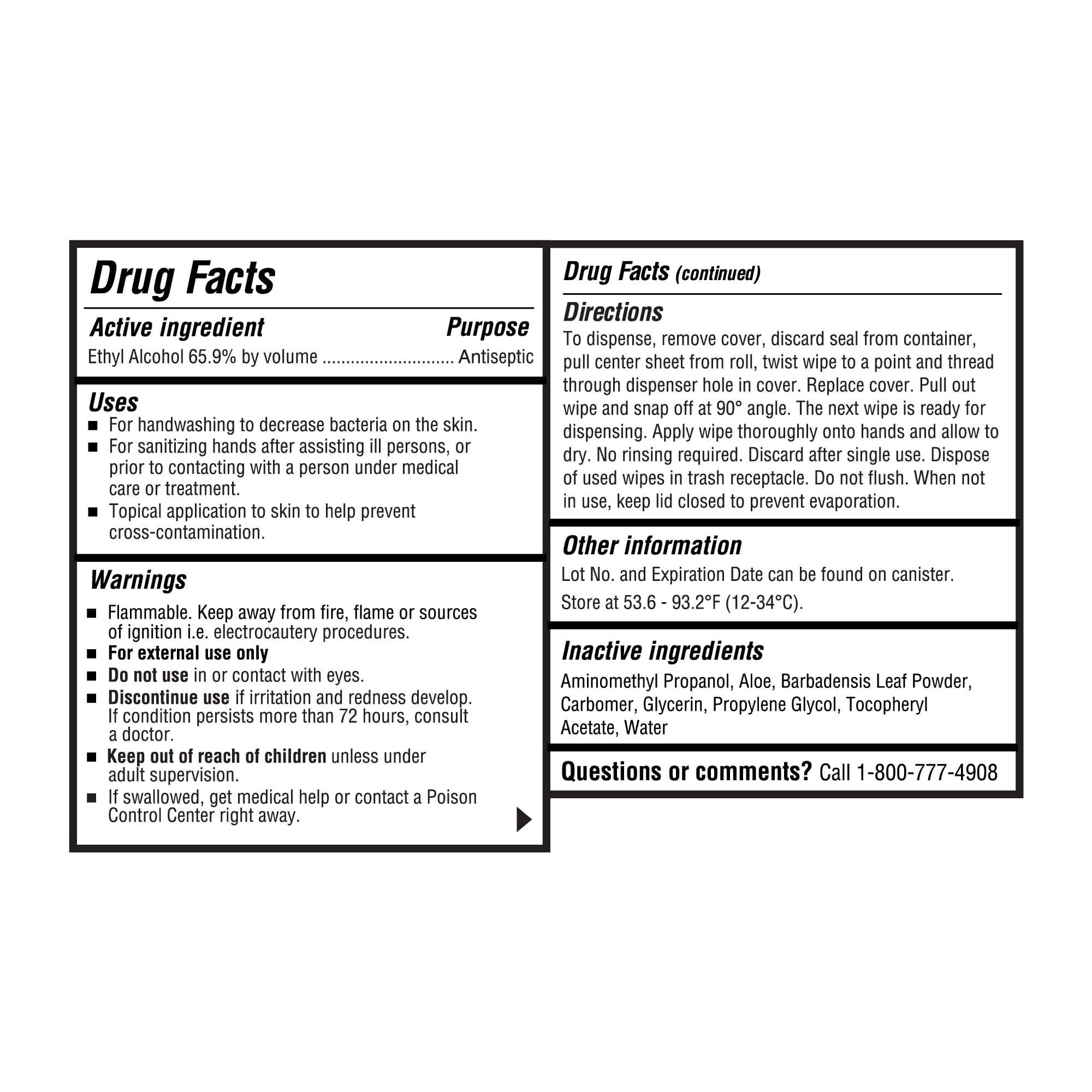 McKesson Instant Hand Sanitizing Wipes - Image 3