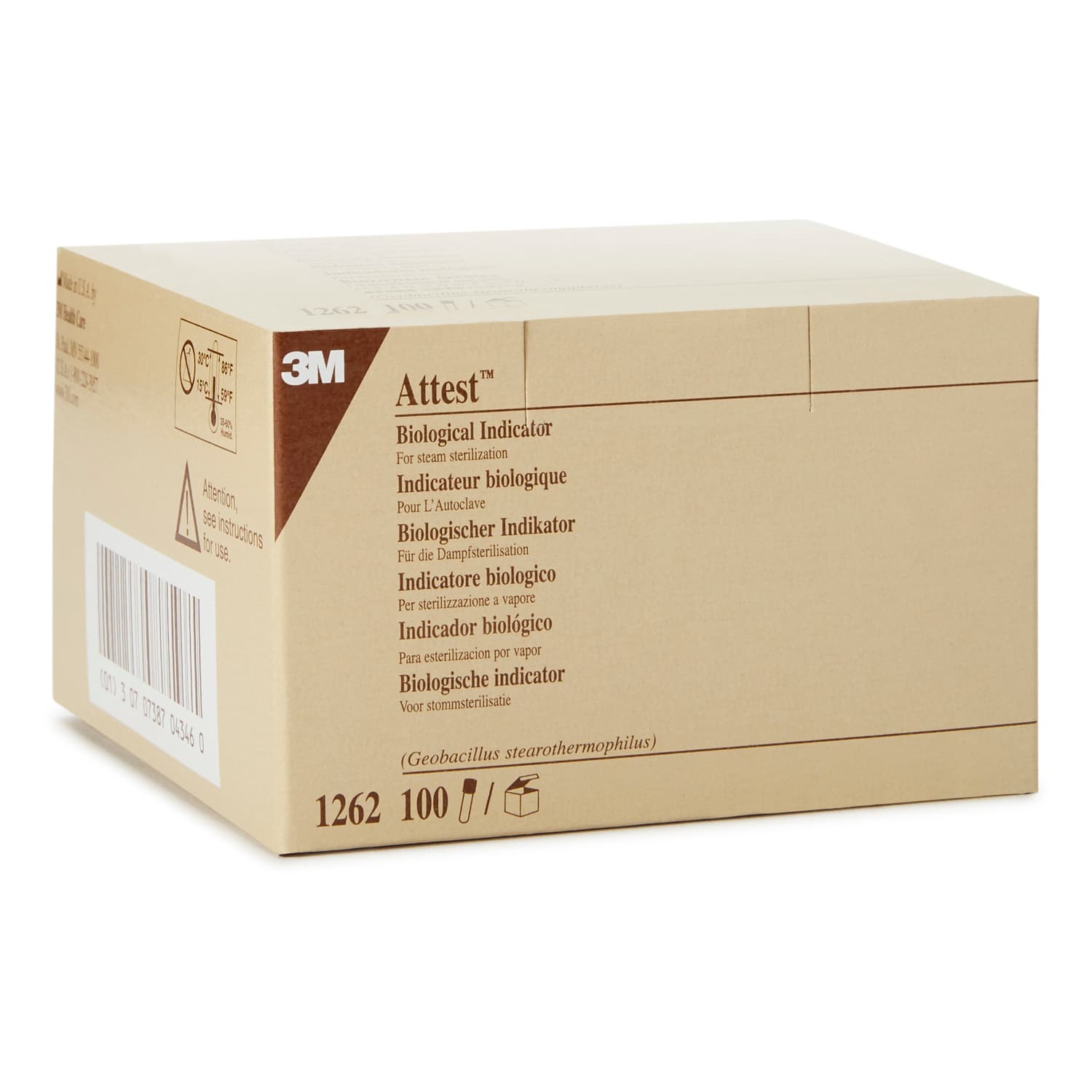 3M Attest Sterilization Biological Indicator Vial, Class 1 - Image 3