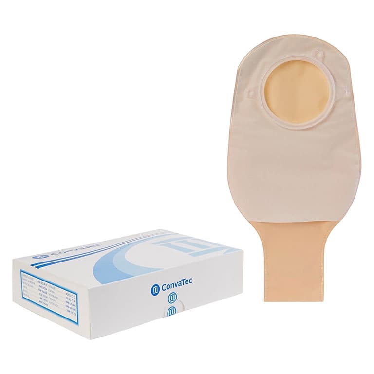 Natura Drainable Pouch, Clipped Closure, no Filter, 2-3/4 Inch - Box of 10 - Image 1