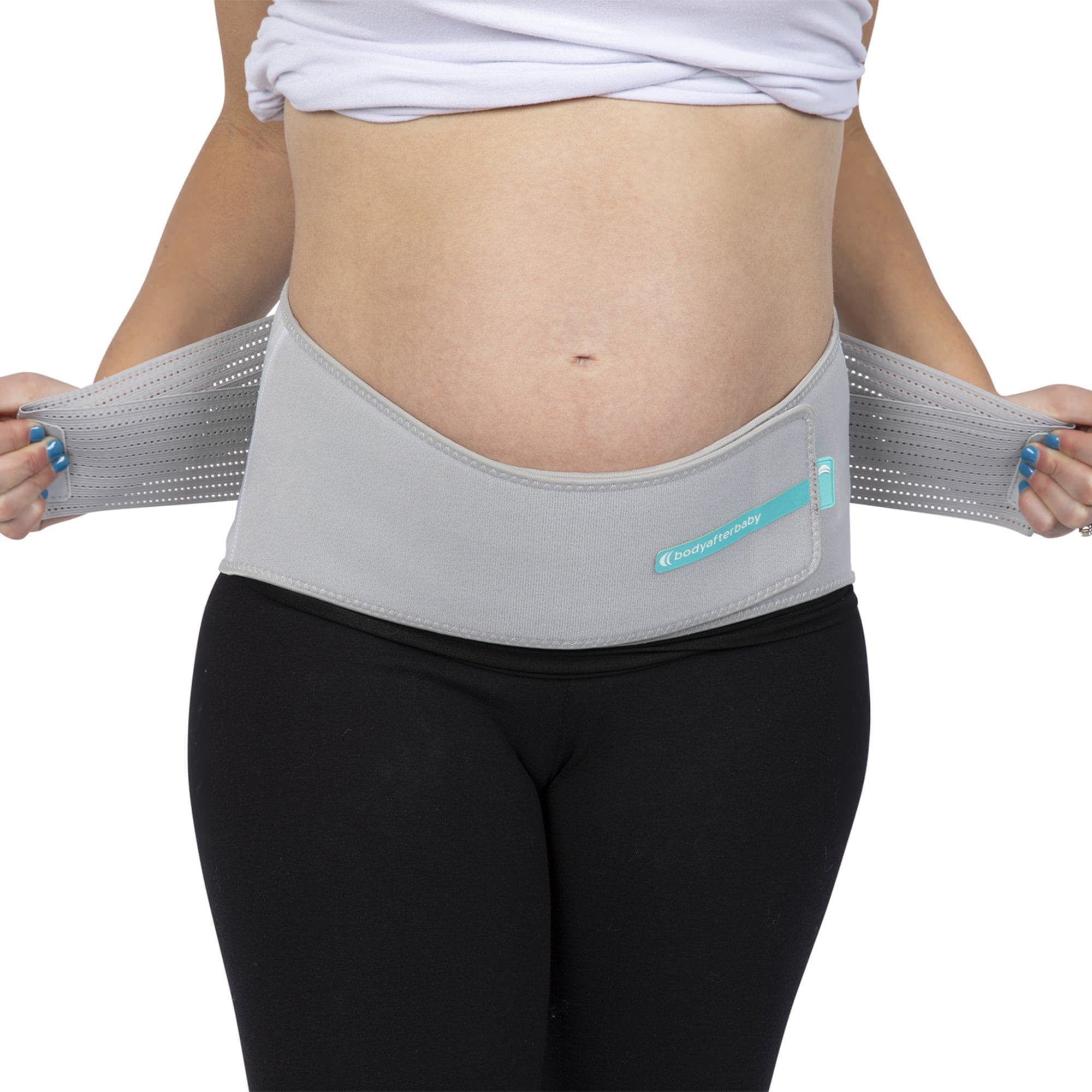 NINER Premium Pregnancy Support Belt, Gray, Adult - Image 3