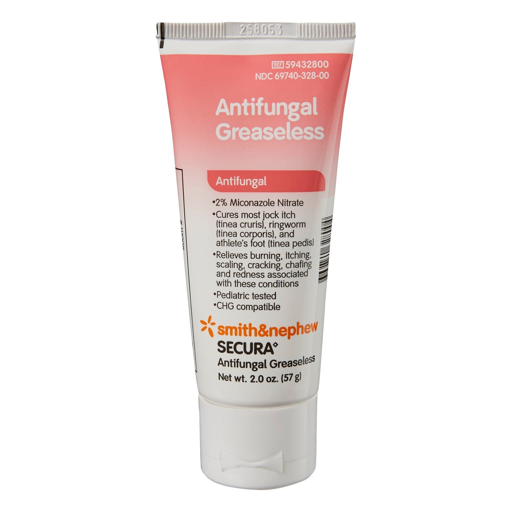 Smith & Nephew Secura Antifungal Greaseless Cream, 2 oz - Image 1