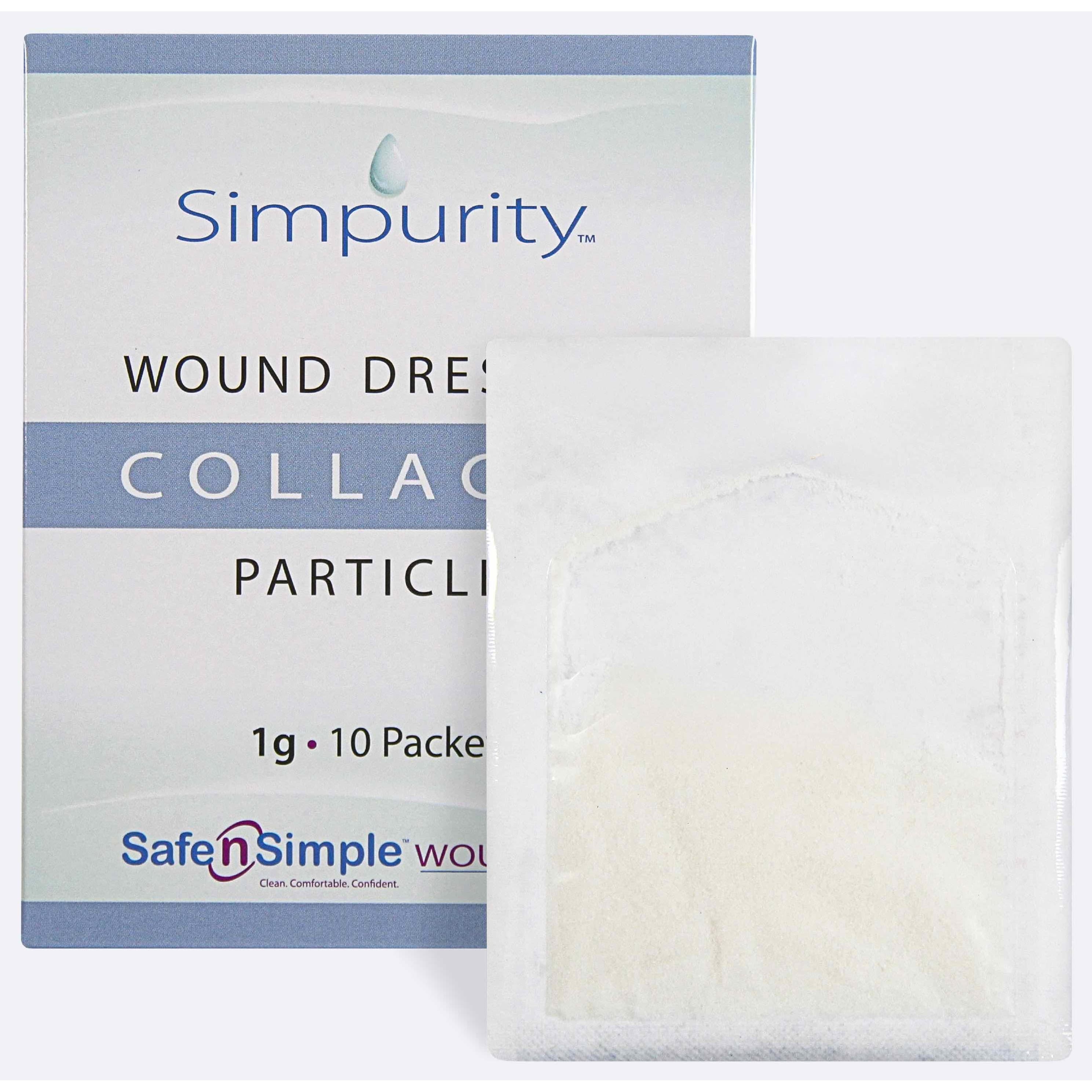 Simpurity Collagen Wound Dressing Powder, 1 Gram - Case of 60 - Image 1