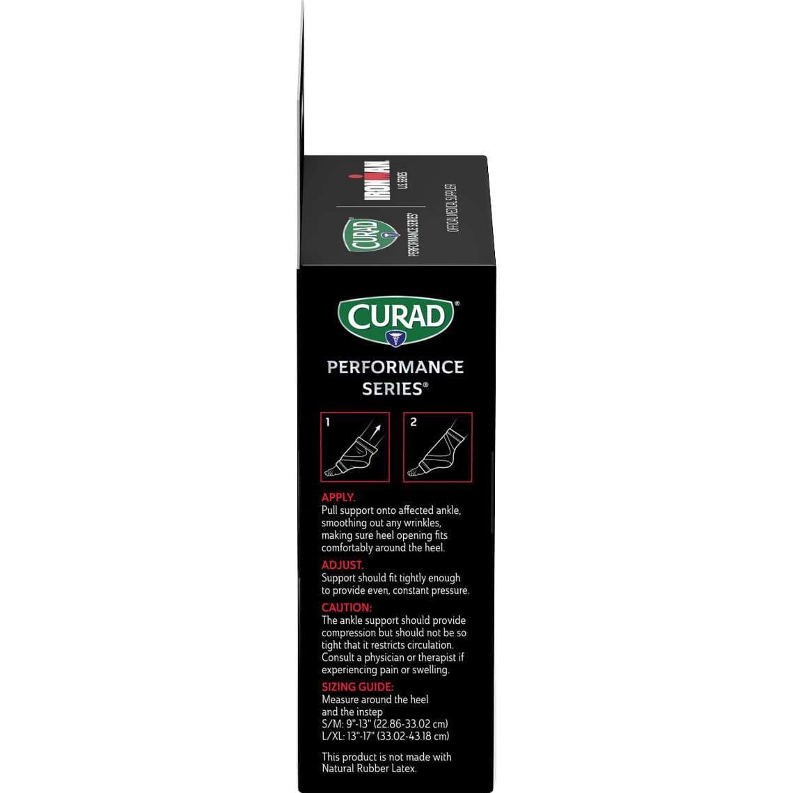 Medline Curad Performance Series Ironman Elastic Pull-Over Ankle Support - Image 5