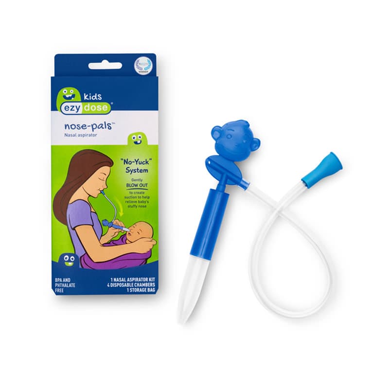 Ezy Dose Kids Nose Pals Nasal Aspirator, Reusable - Each - Image 1