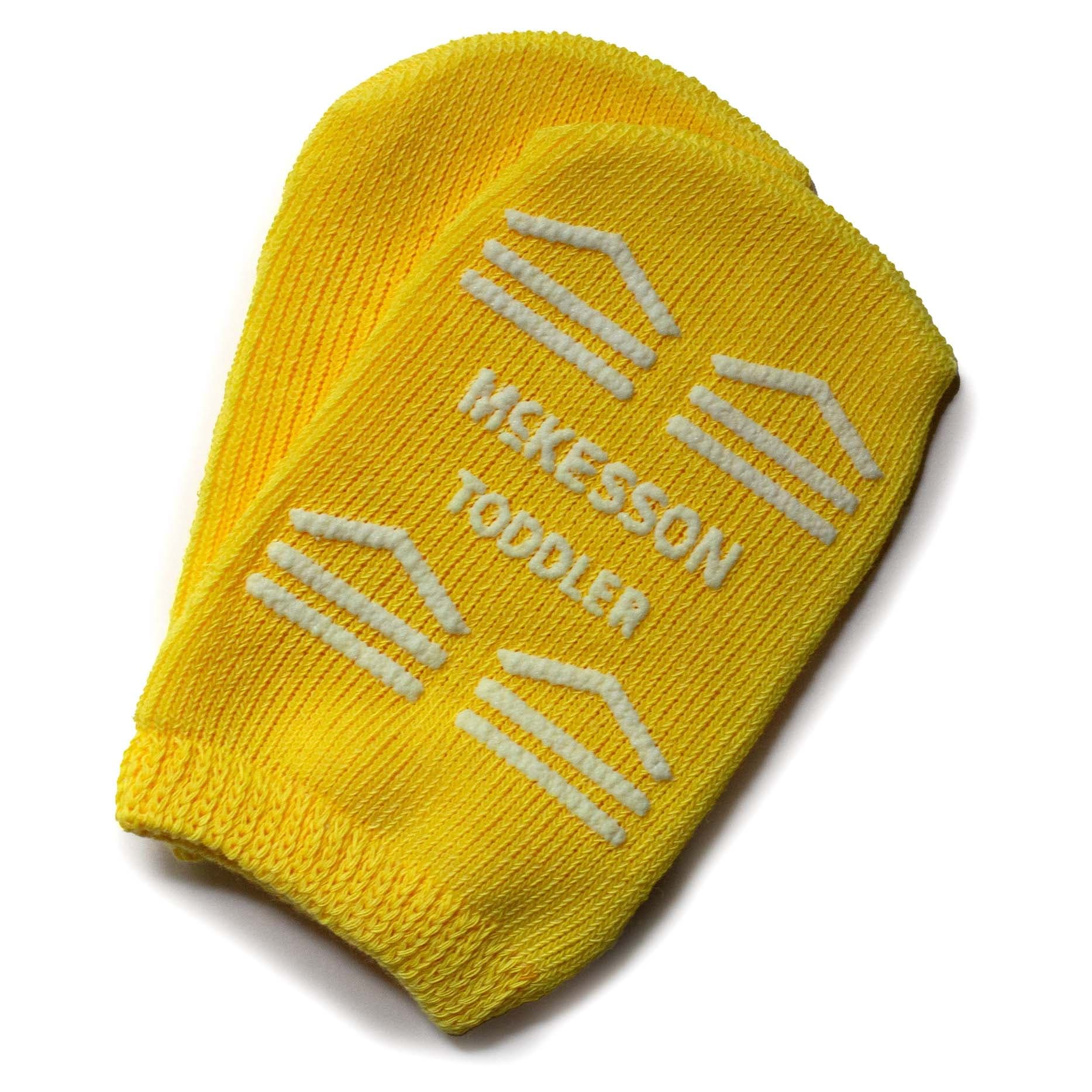 McKesson Unisex Toddler Single Tread Slipper Socks - Case of 48 - Image 1