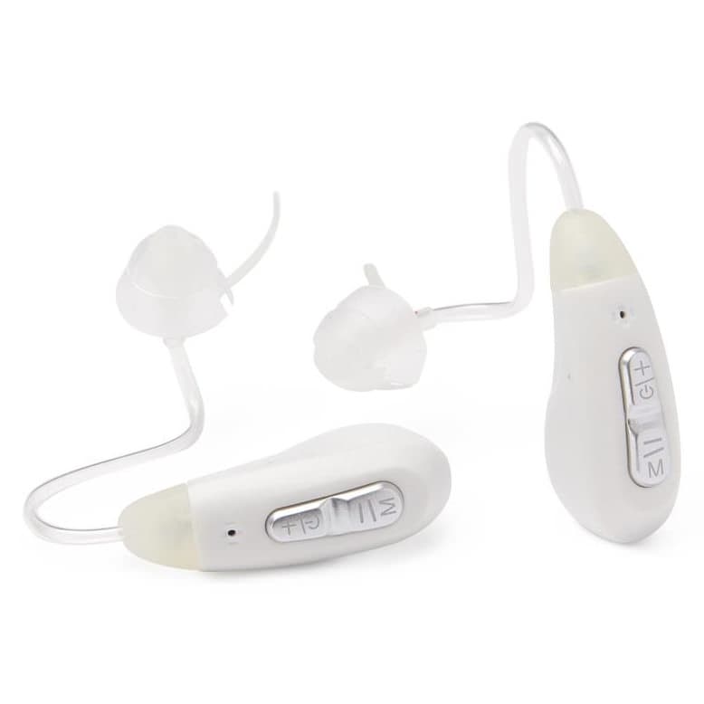 Medline Rechargeable Digital BTE Hearing Aid - White - Image 1