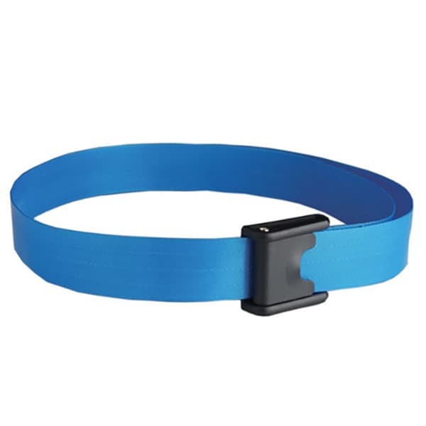 Posey EZ Clean Gait Belt Long, Blue, 81 inches - Each