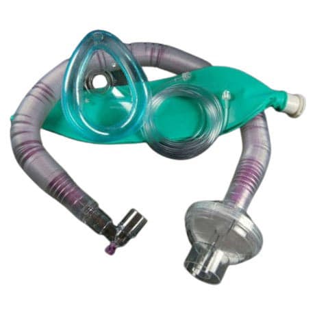 KingFlex2 Anesthesia Breathing Circuit With 2 Liter Bag, 72 Inch Tube Length, With Mask - Each - Image 1