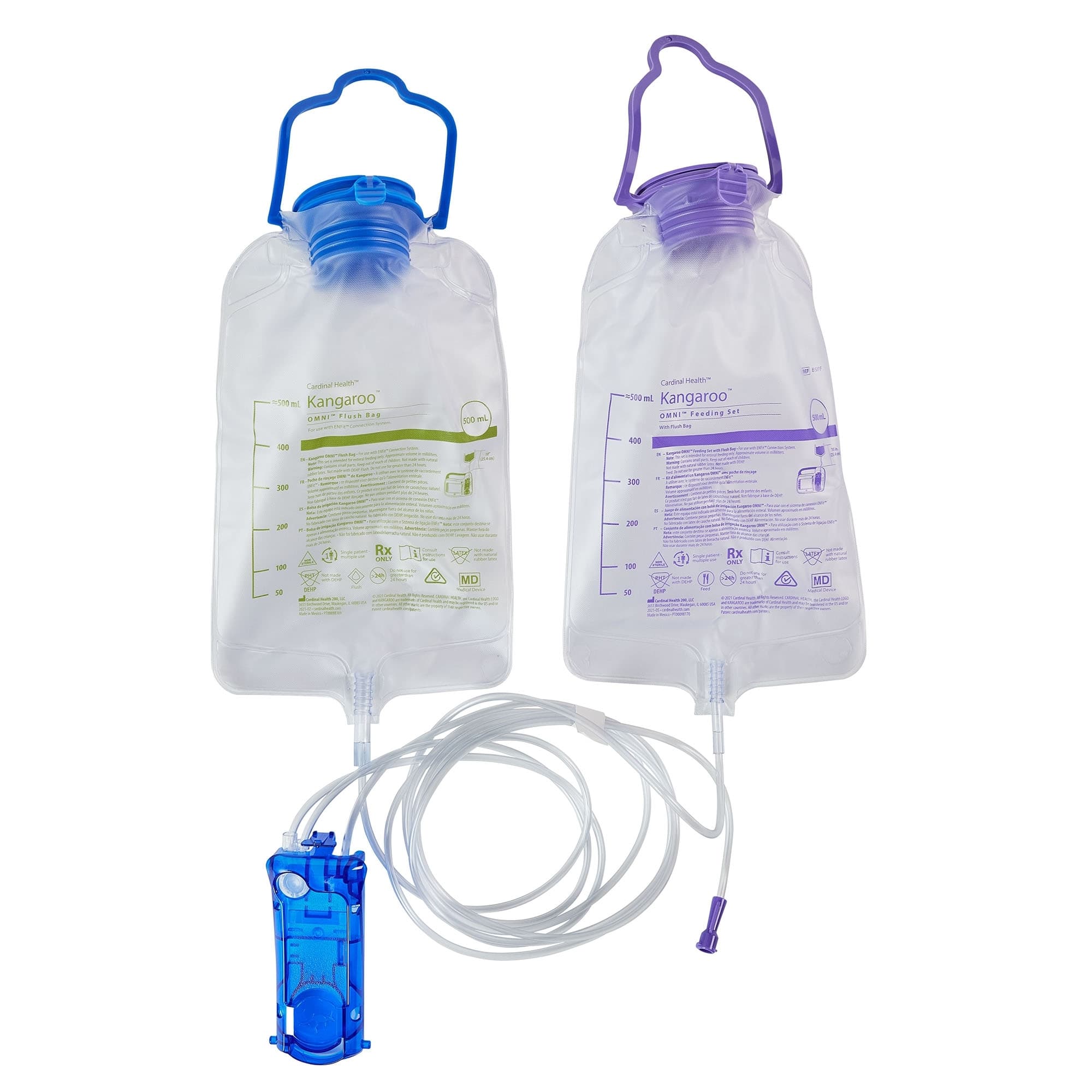 Kangaroo OMNI Feeding Set With Flush Bag