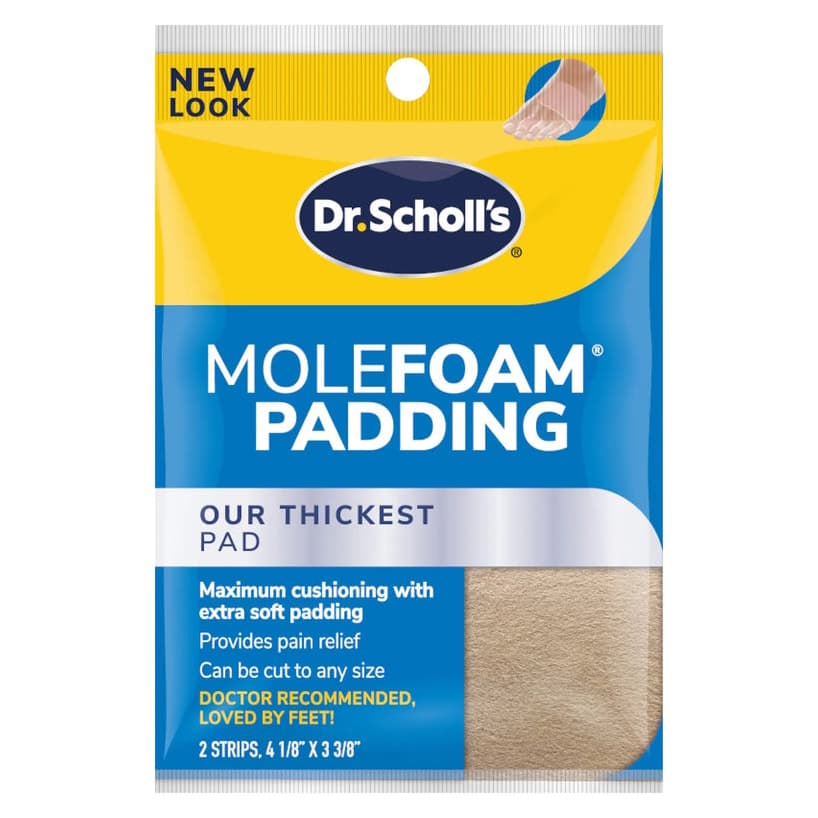 Dr. Scholl's Molefoam Padding Strips 4-1/8'' x 3-3/8''- Each - Image 1