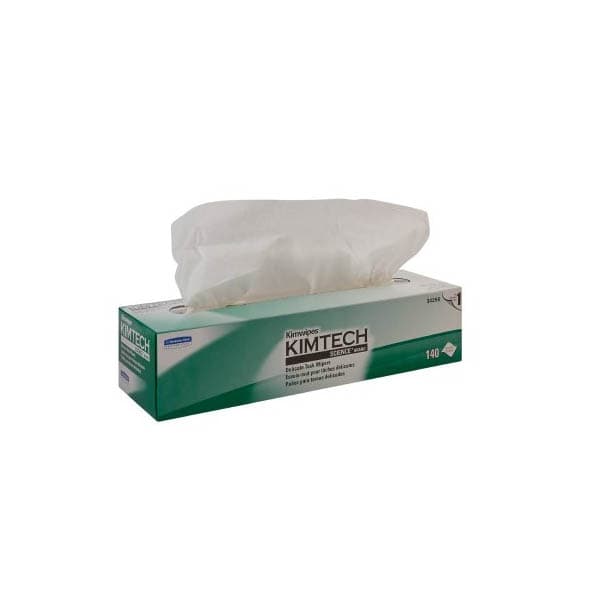 Kimtech Science Kimwipes Delicate Task Wipe Box, 14-7/10 x 16-3/5 Inch - Box of 140 - Image 1