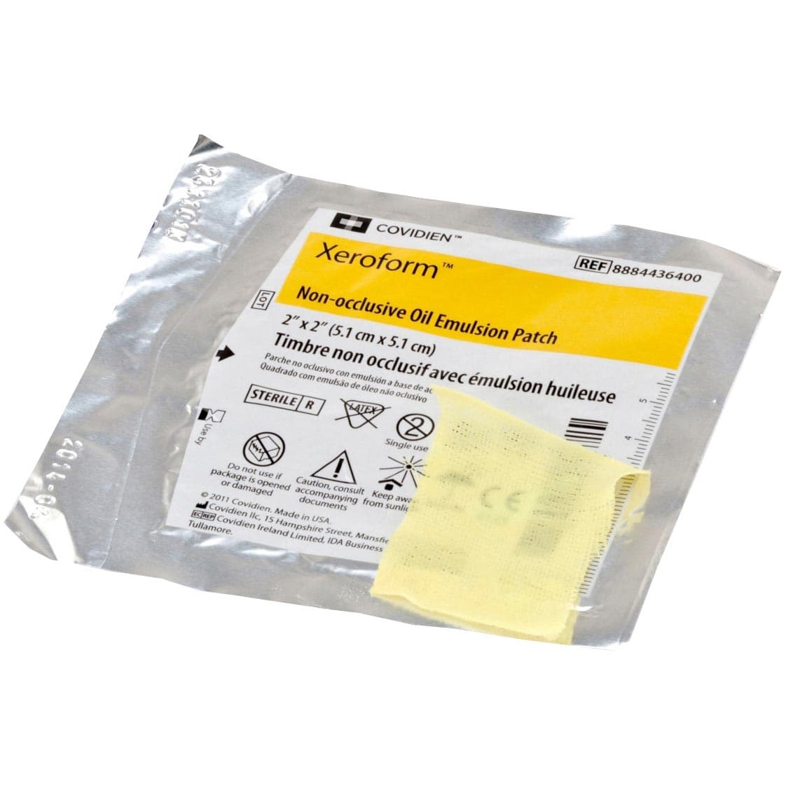 Xeroform Petrolatum Impregnated Gauze Dressing, Sterile, 2 X 2 Inch - Image 1