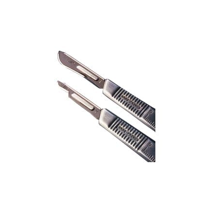 Aspen Surgical Bard-Parker Stainless Steel Blades, Size 23 - Case of 150 - Image 1
