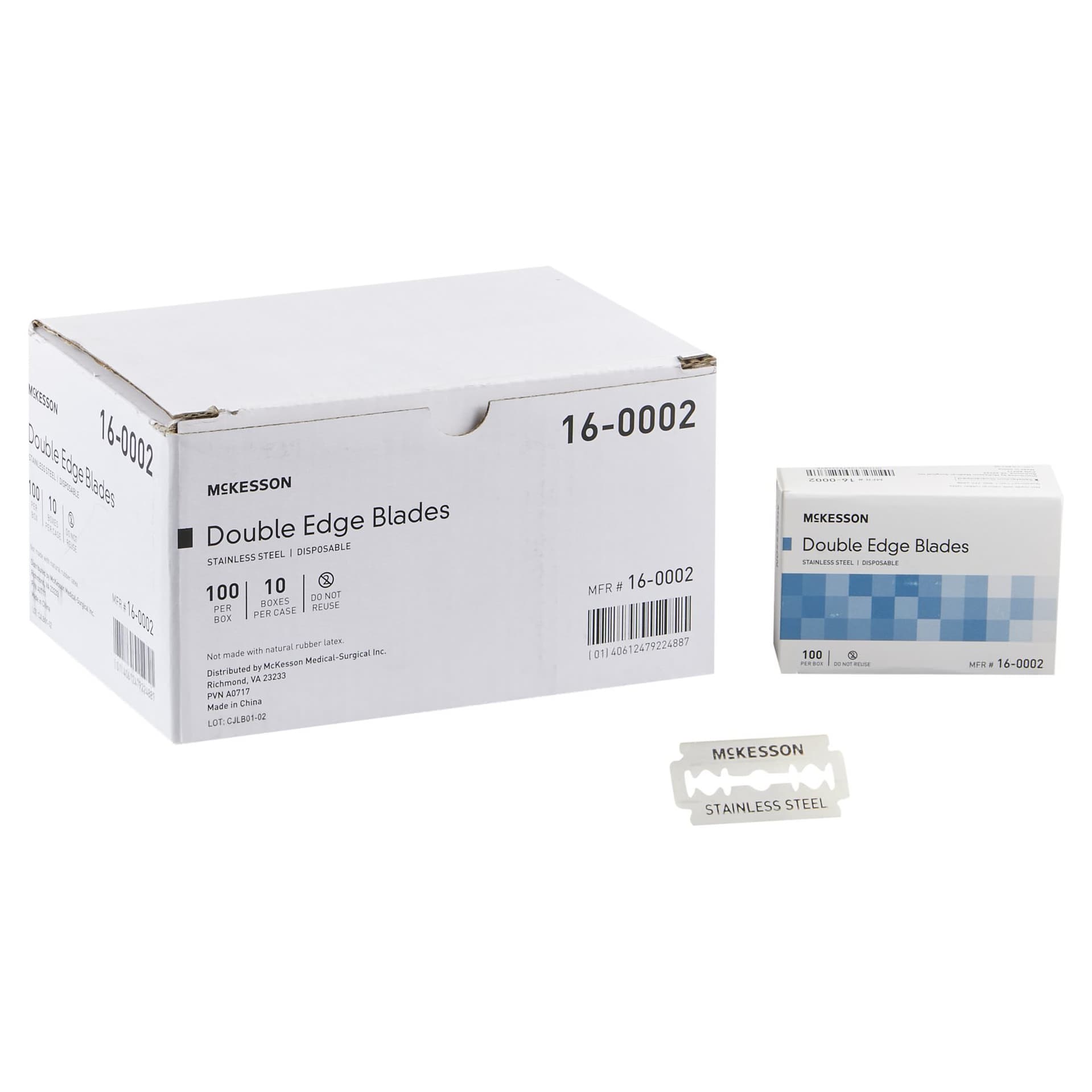 McKesson Double Edged Razor Blade