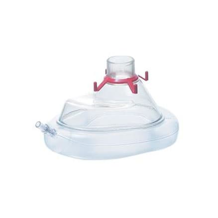 Sure Seal Infant Air Cushion Mask, Pink Color Ring, 15 mm Connector - Box of 20 - Image 1