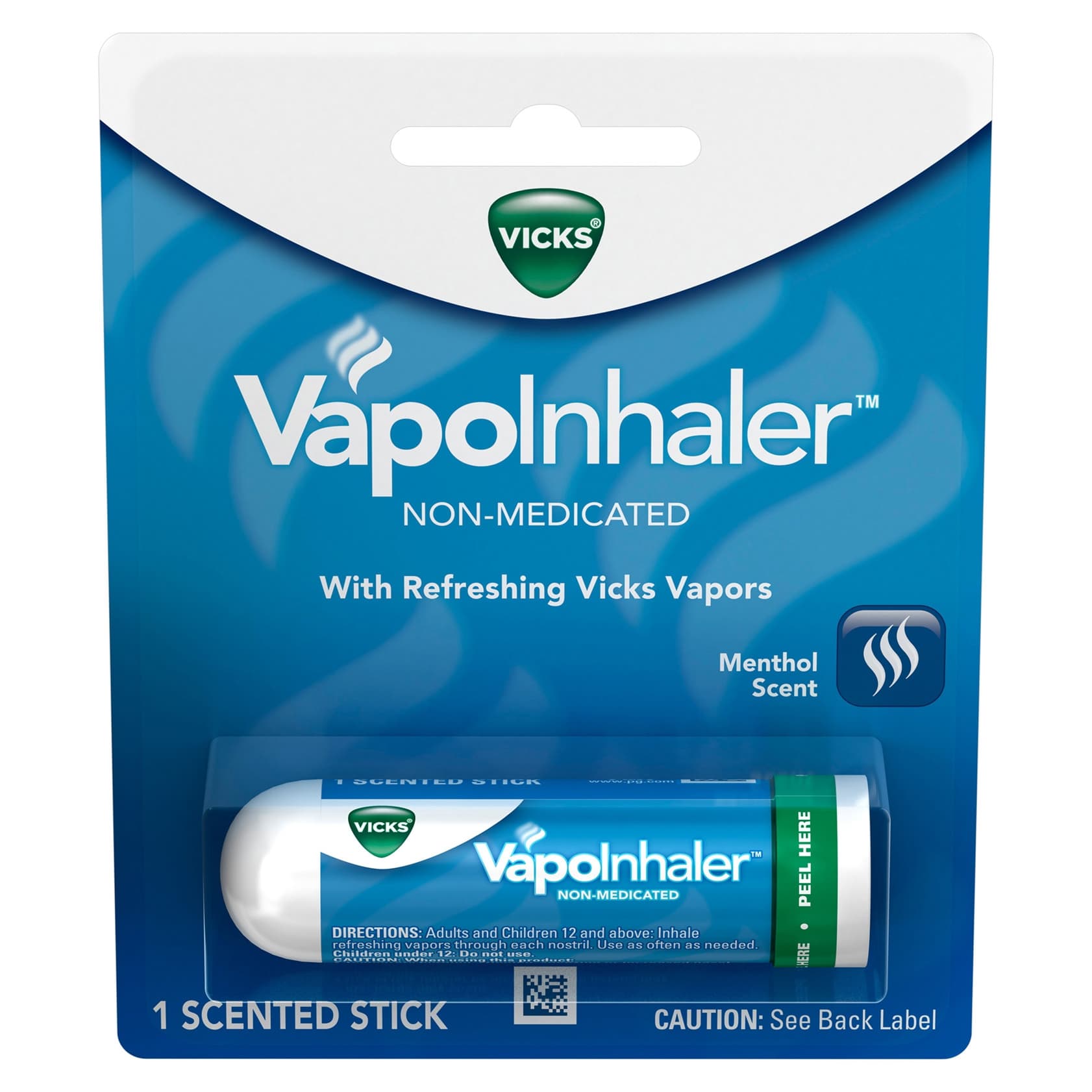 Vicks Vapoinhaler Cold And Cough Relief Inhalant Stick - Image 2