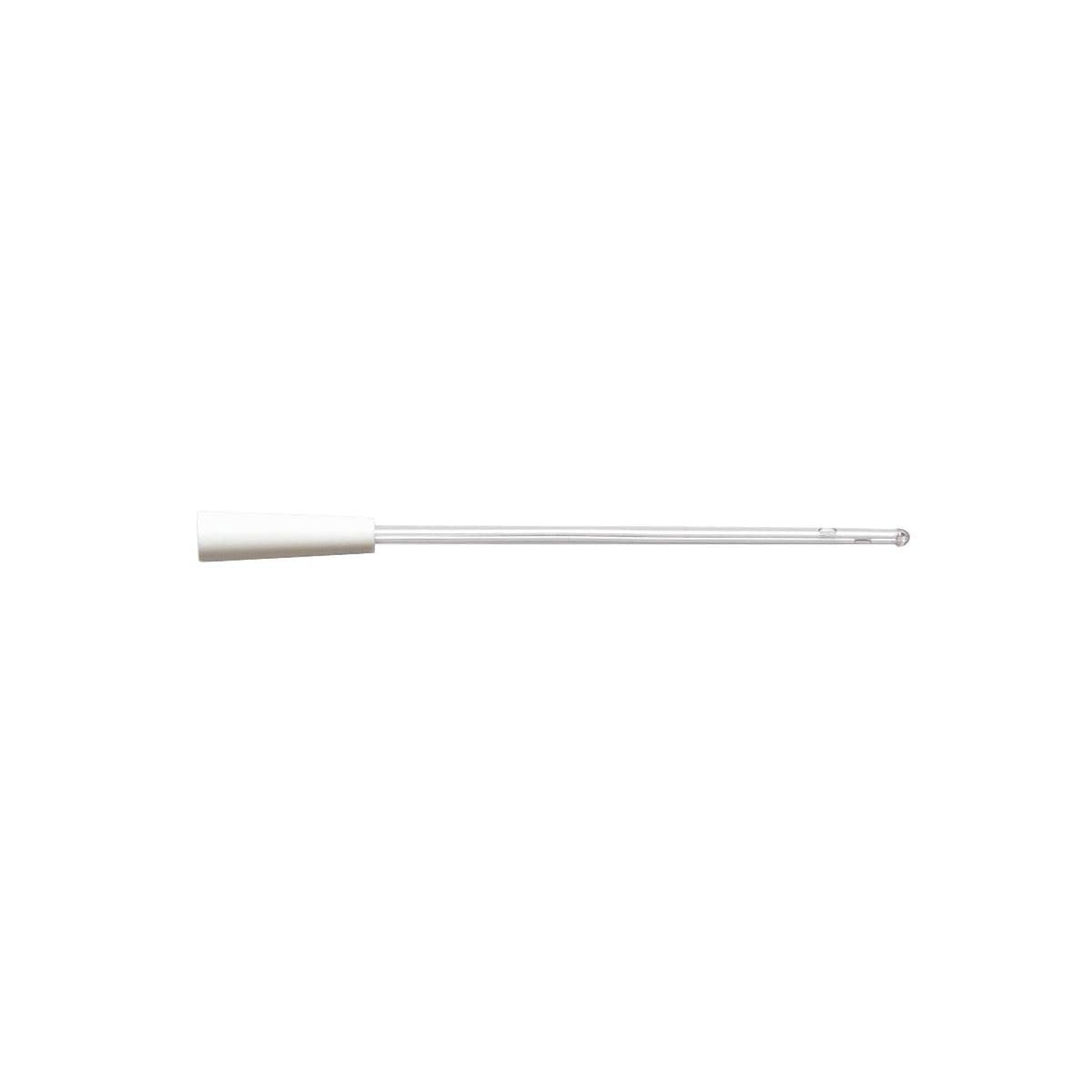 Medline Clear Vinyl Intermittent Catheters, Female, 12 Fr - Case of 30 - Image 1