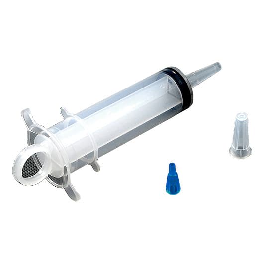 AMSure 60 mL Thumb Control Ring Syringe, Sterile, Poly Pouch - Each - Image 1