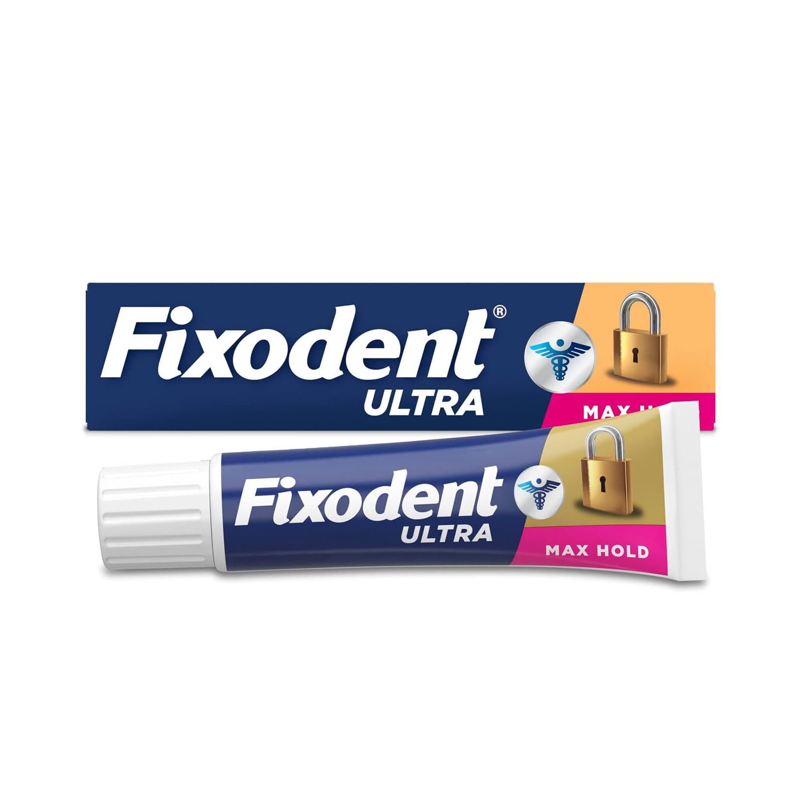 Fixodent Ultra Max Hold Denture Adhesive Cream, 2.2 oz - Each - Image 1