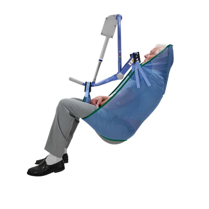 Arjo standard unpadded mesh clip sling for 4-point patient lift - Extra Large - Image 1