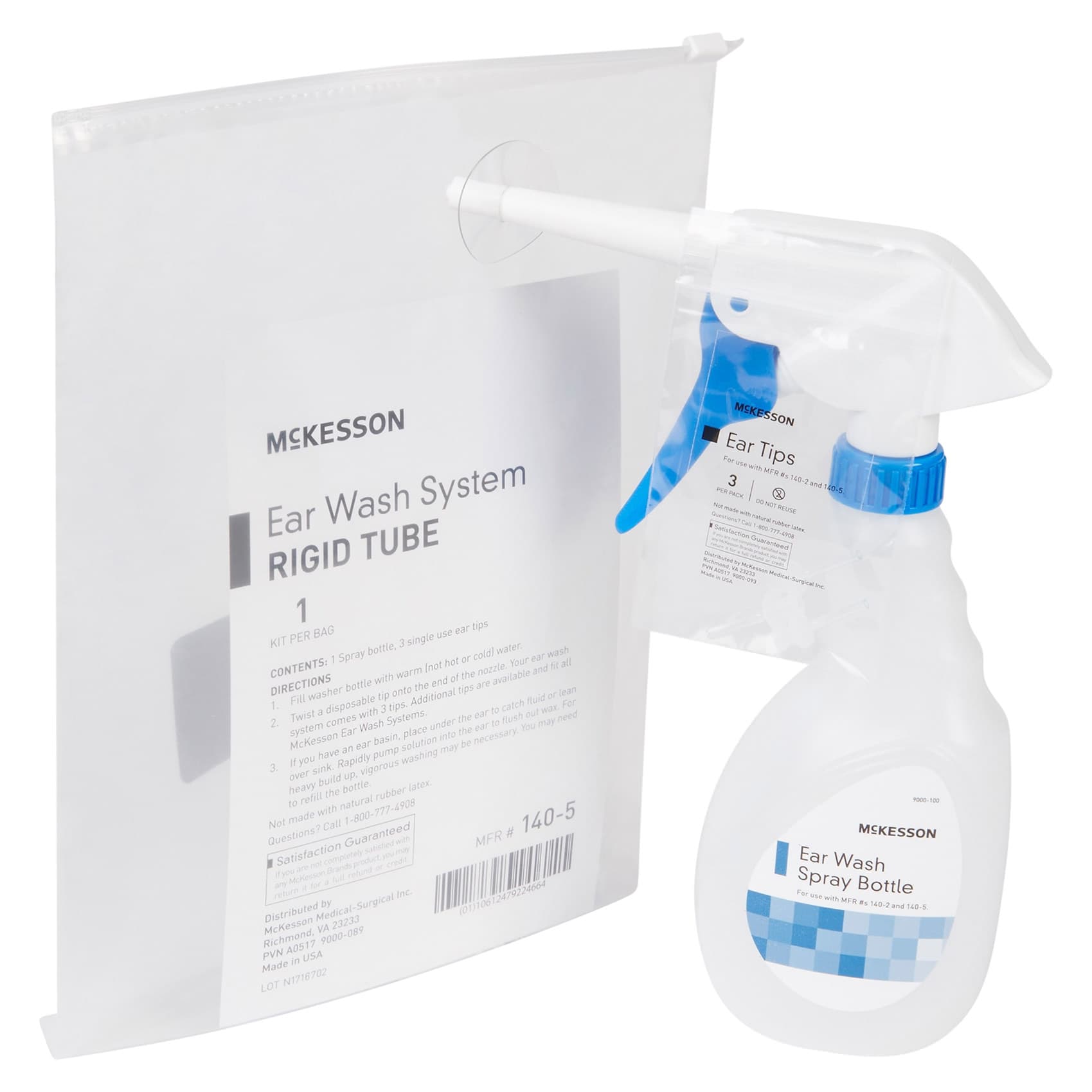 McKesson Ear Wash System Blue-White - Bag of 1 - Image 1