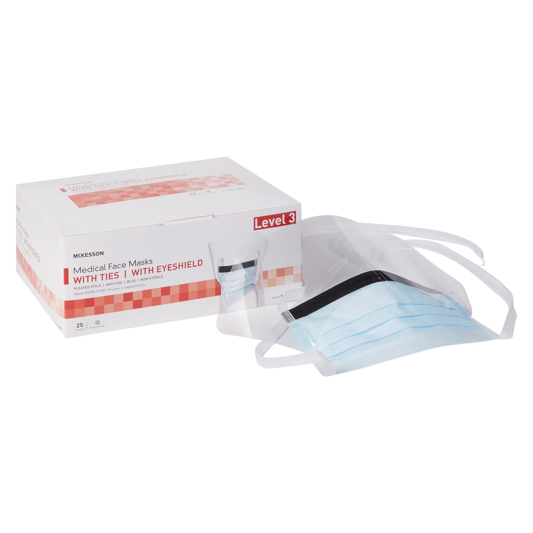 McKesson Surgical Mask with Eye Shield