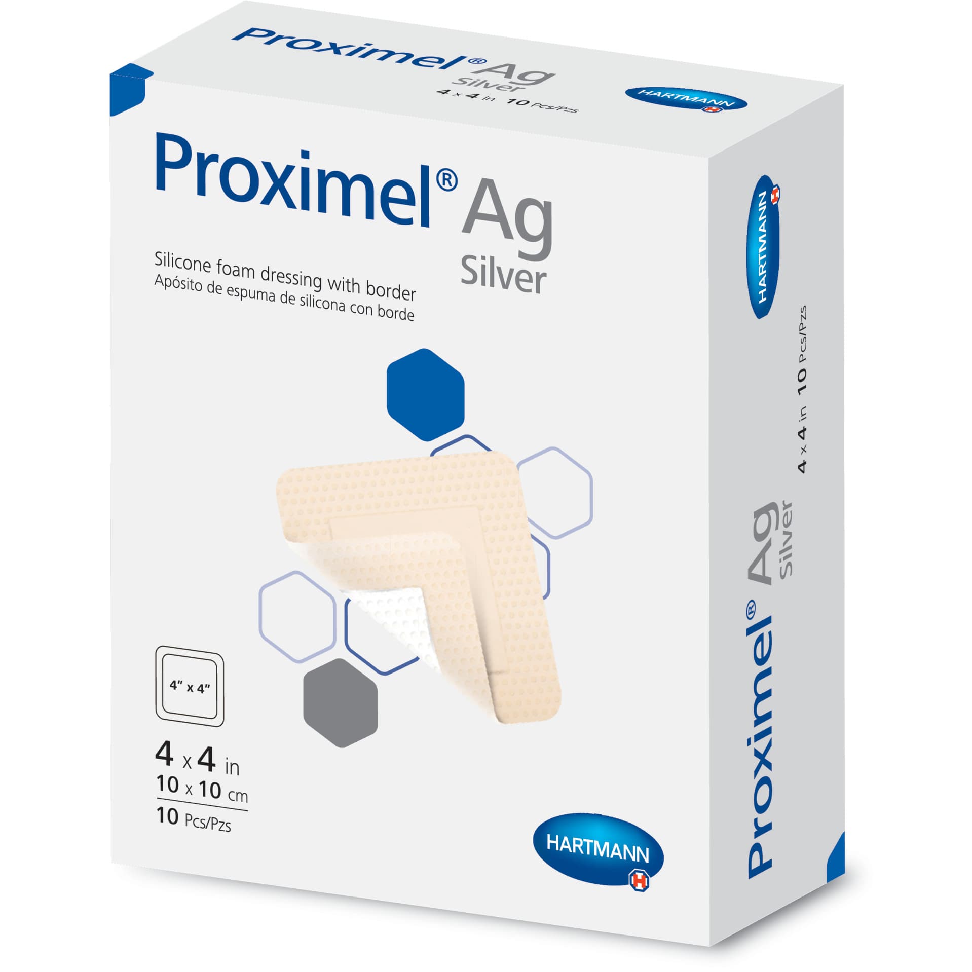 Proximel Ag Silver Silicone Foam Dressing