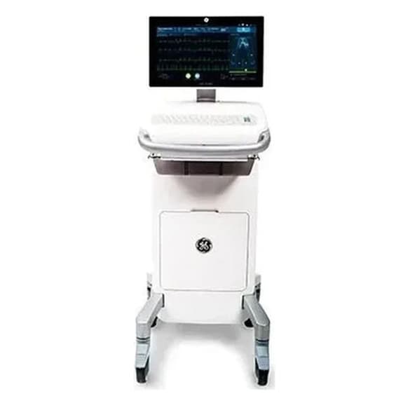 GE Healthcare MAC VU360 ECG System Trolley - Image 1