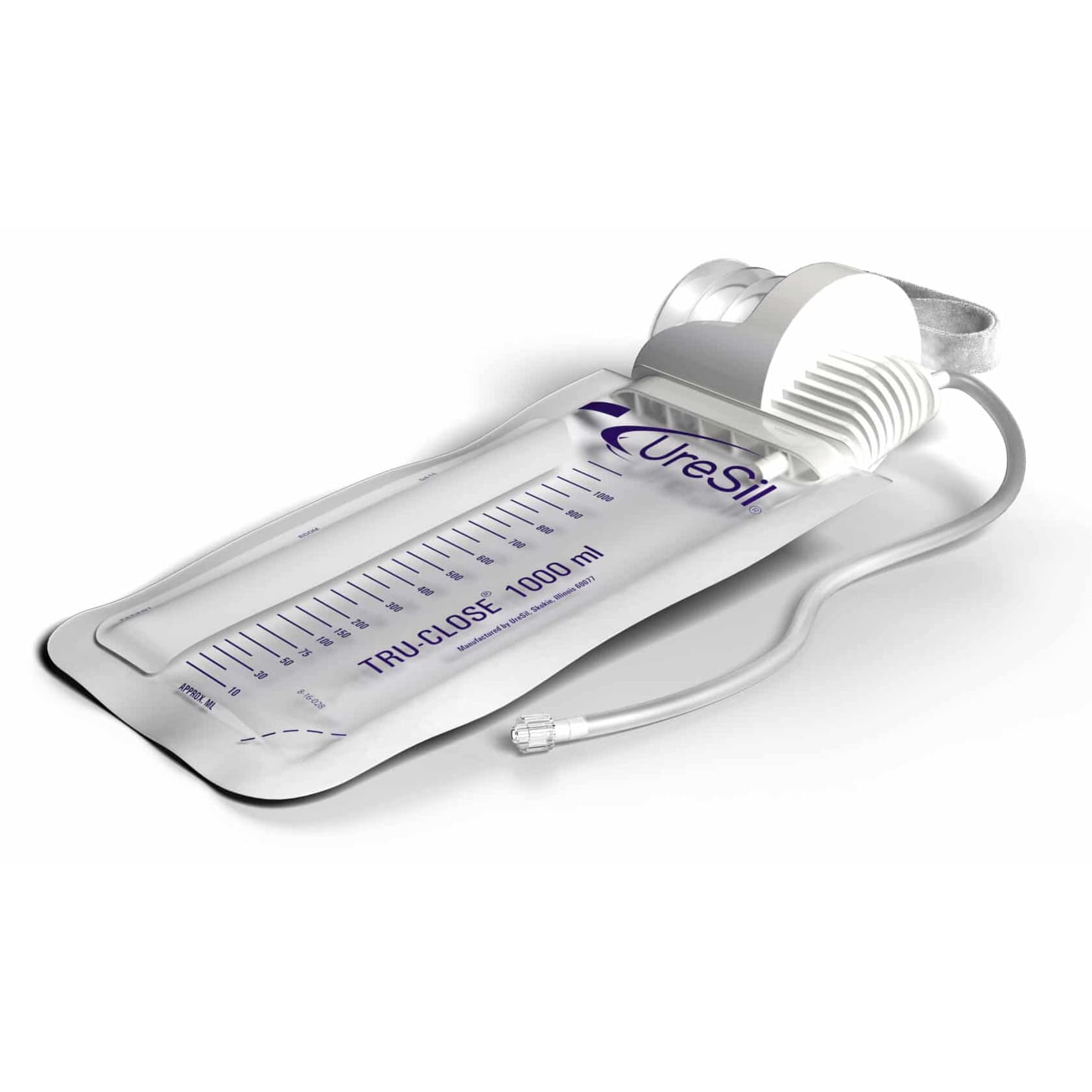 Uresil Tru-Close Suction Drainage Bag without Drainage Port - Image 1
