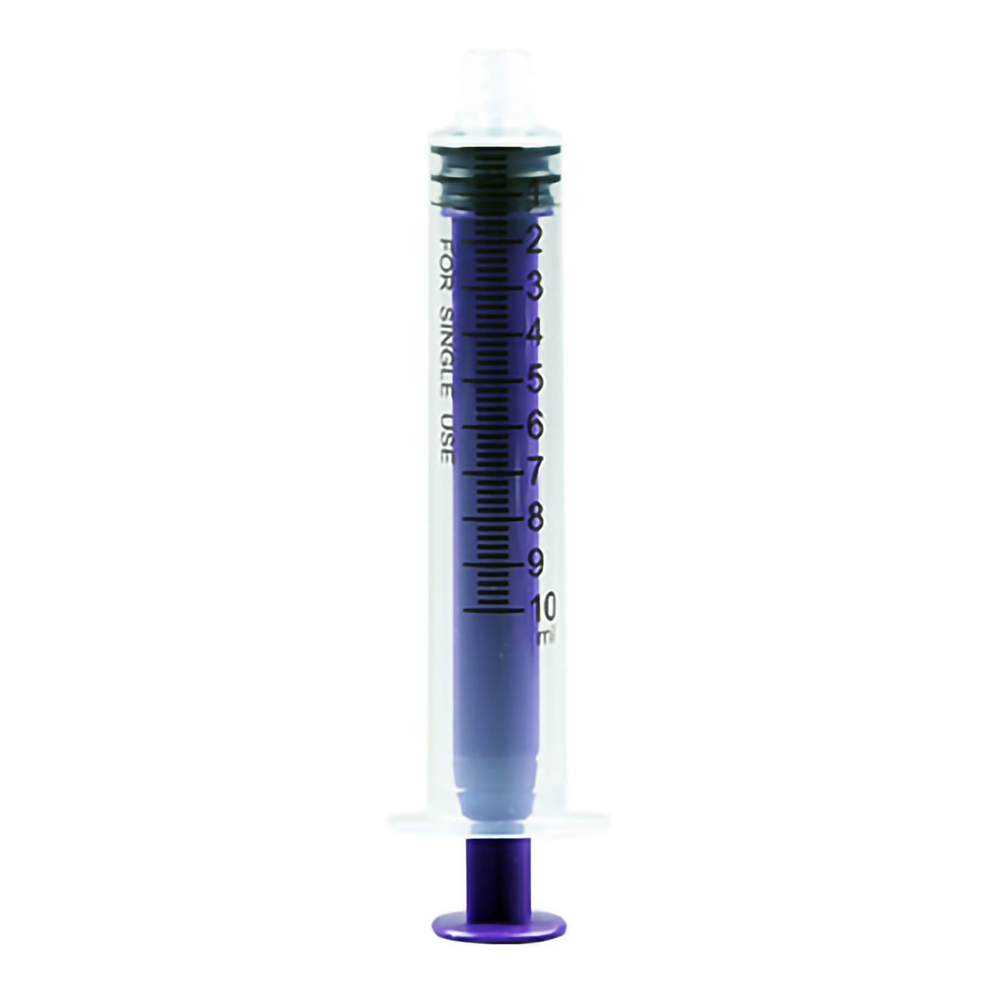 Vesco Enfit Tip Medication Syringe, 10 ml, Non-Sterile - Box of 100 - Image 1