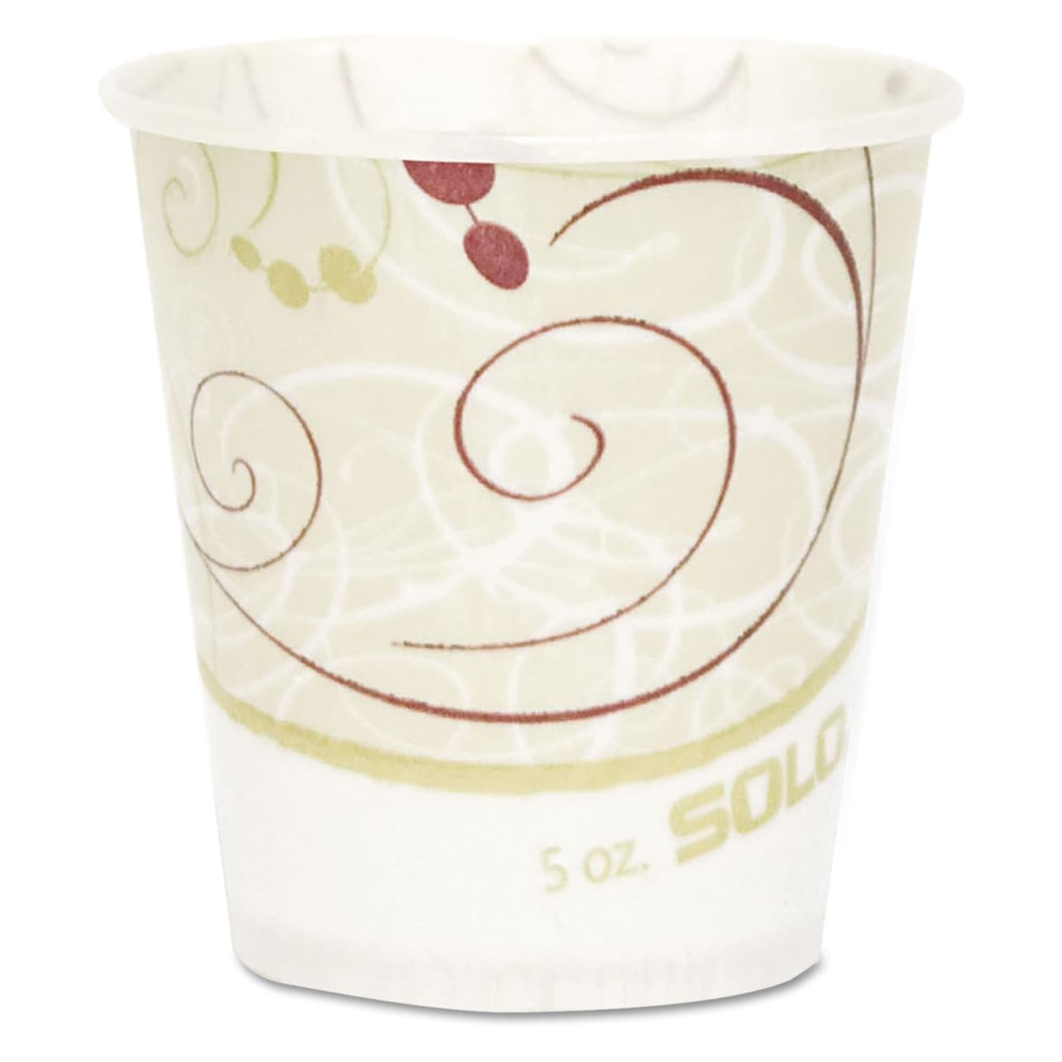 Solo Drinking Cup Symphony Print Without Graduations Without Handle Cold, 5 oz. - Case of 3000 - Image 1