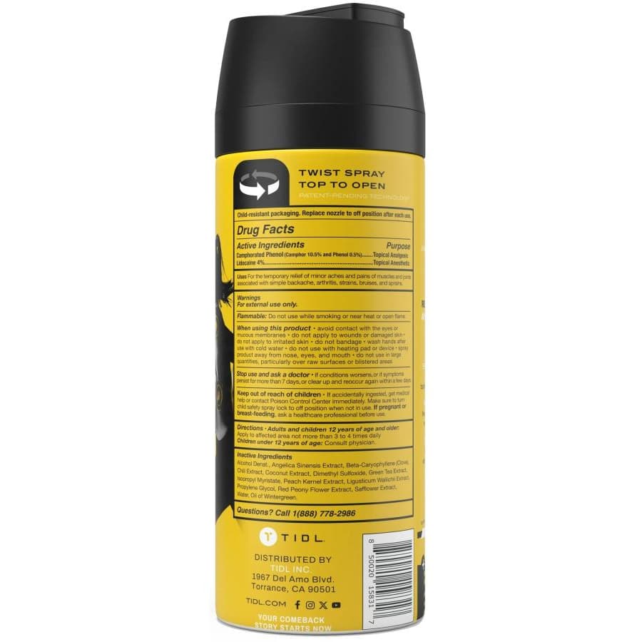 TIDL Heat Therapy Spray, 3 oz - Image 2