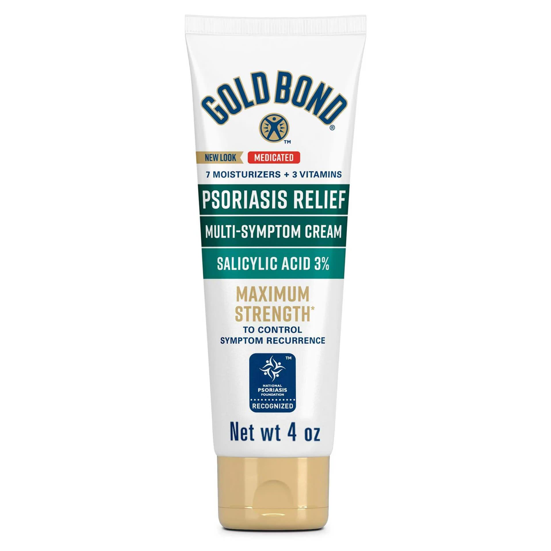 Gold Bond Psoriasis Relief Cream, Maximum Strength, 4 oz - Each - Image 1
