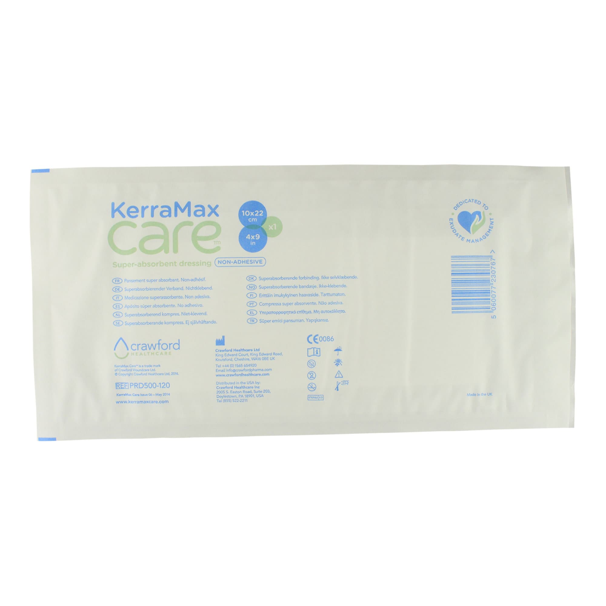 KerraMax Care Super Absorbent Dressing, 4 X 9 Inch - Image 1
