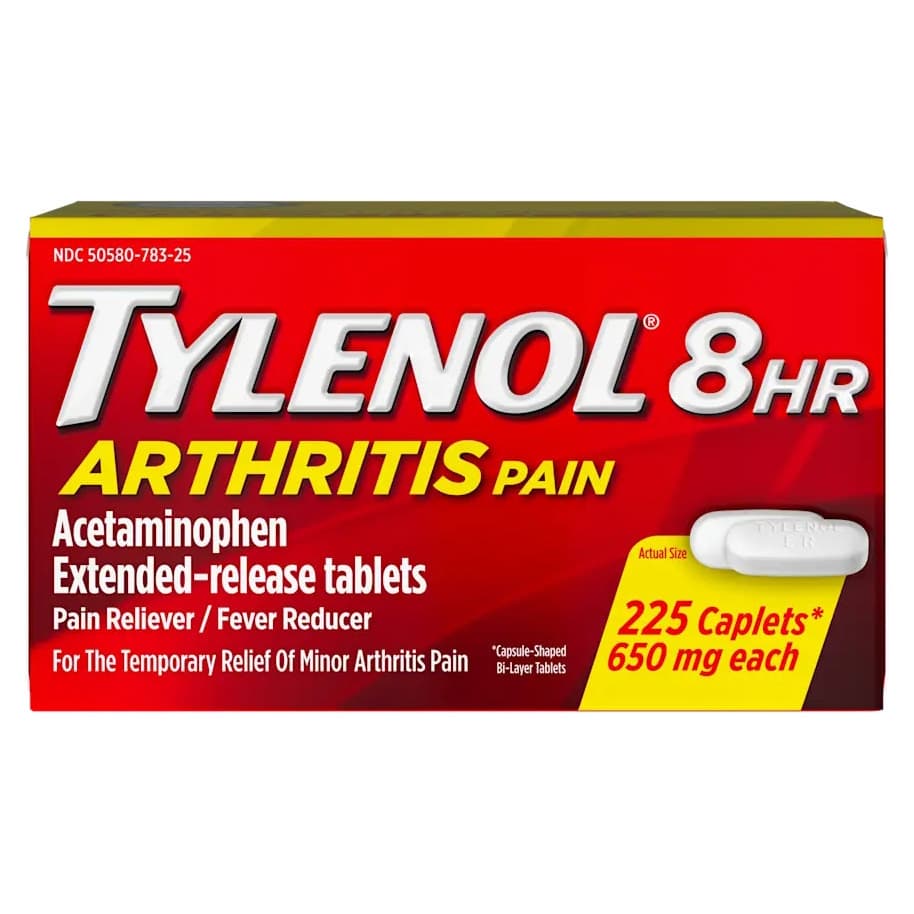 Tylenol 8HR Arthritis Pain Caplet - Pack of 225 - Image 1