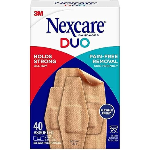 3M Nexcare Duo Bandage, 40 Assorted Bandage - Image 1