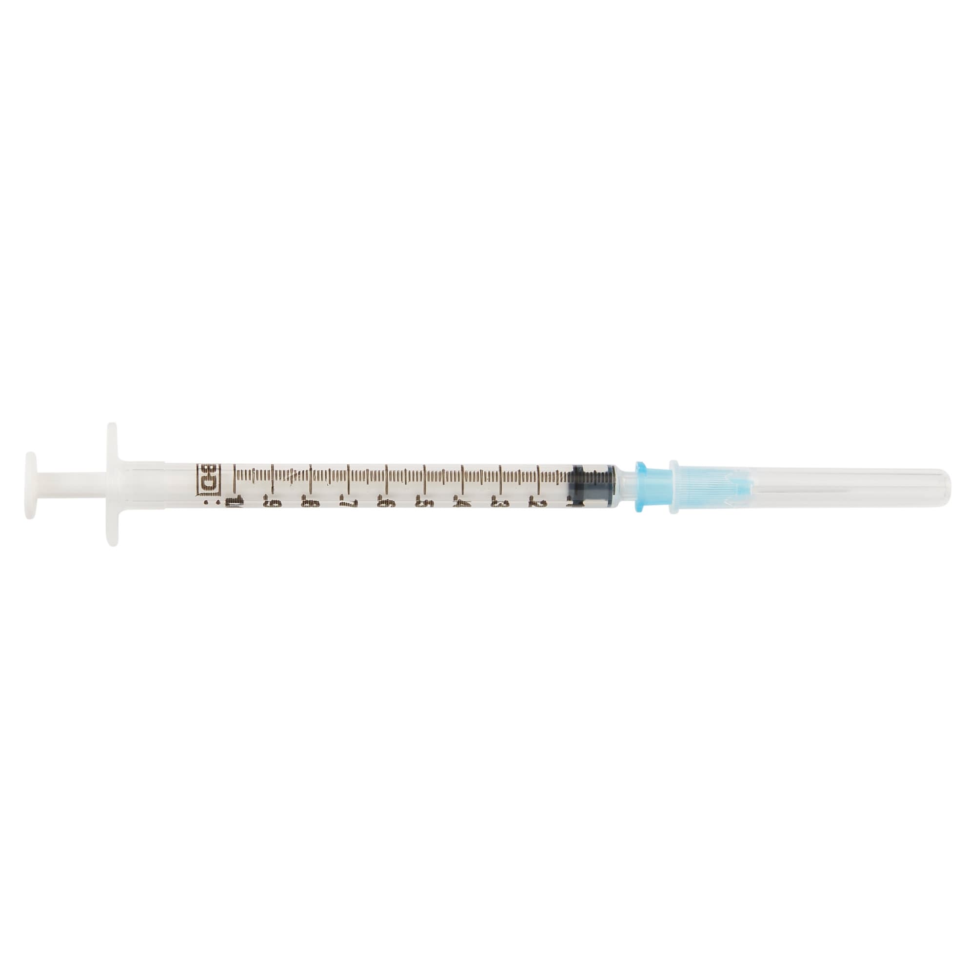 BD 1 mL Tuberculin Syringe with Detachable Needle, Slip Tip, 25 Gauge, 5/8 Inch - Box of 100 - Image 1
