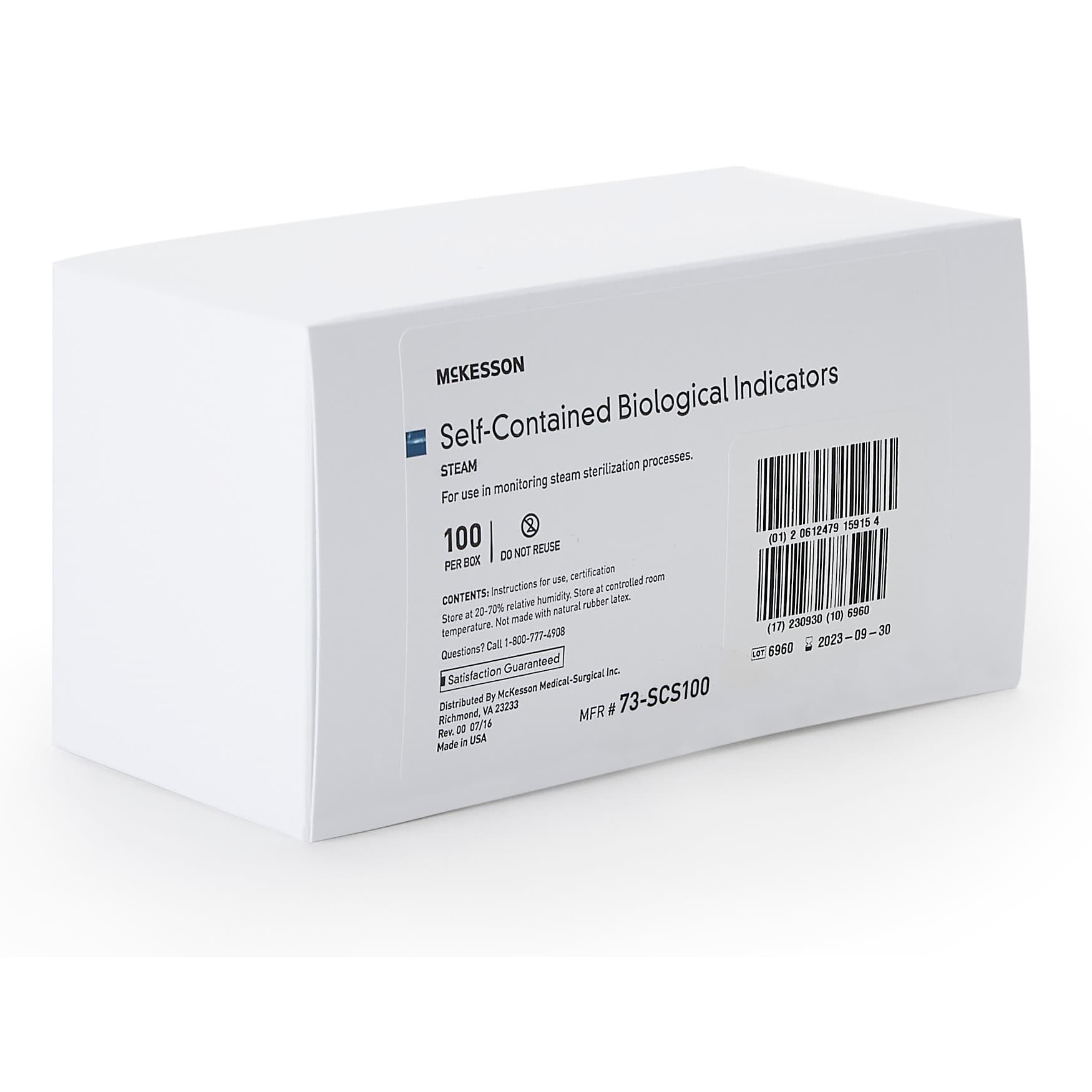 McKesson Sterilization Biological Indicator Vial 24 hour Read Time - Image 2