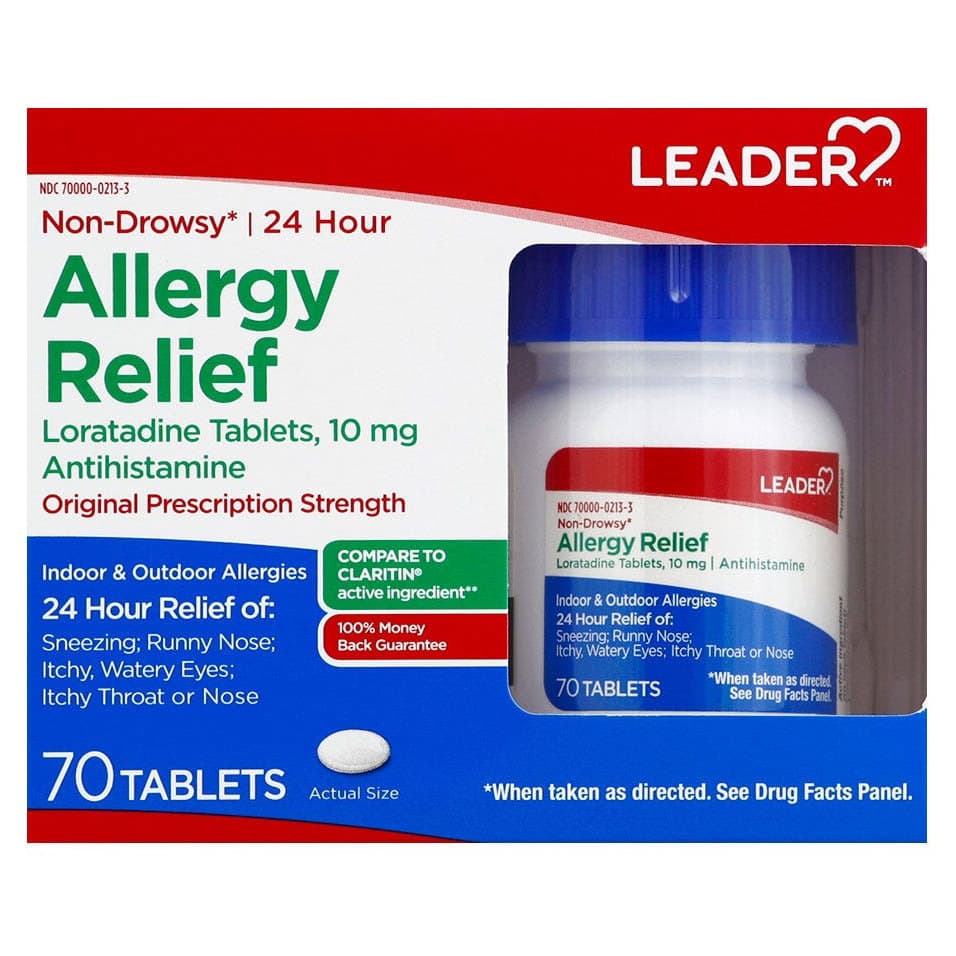 Leader Allergy 24 Hour Relief Tablets - Image 1