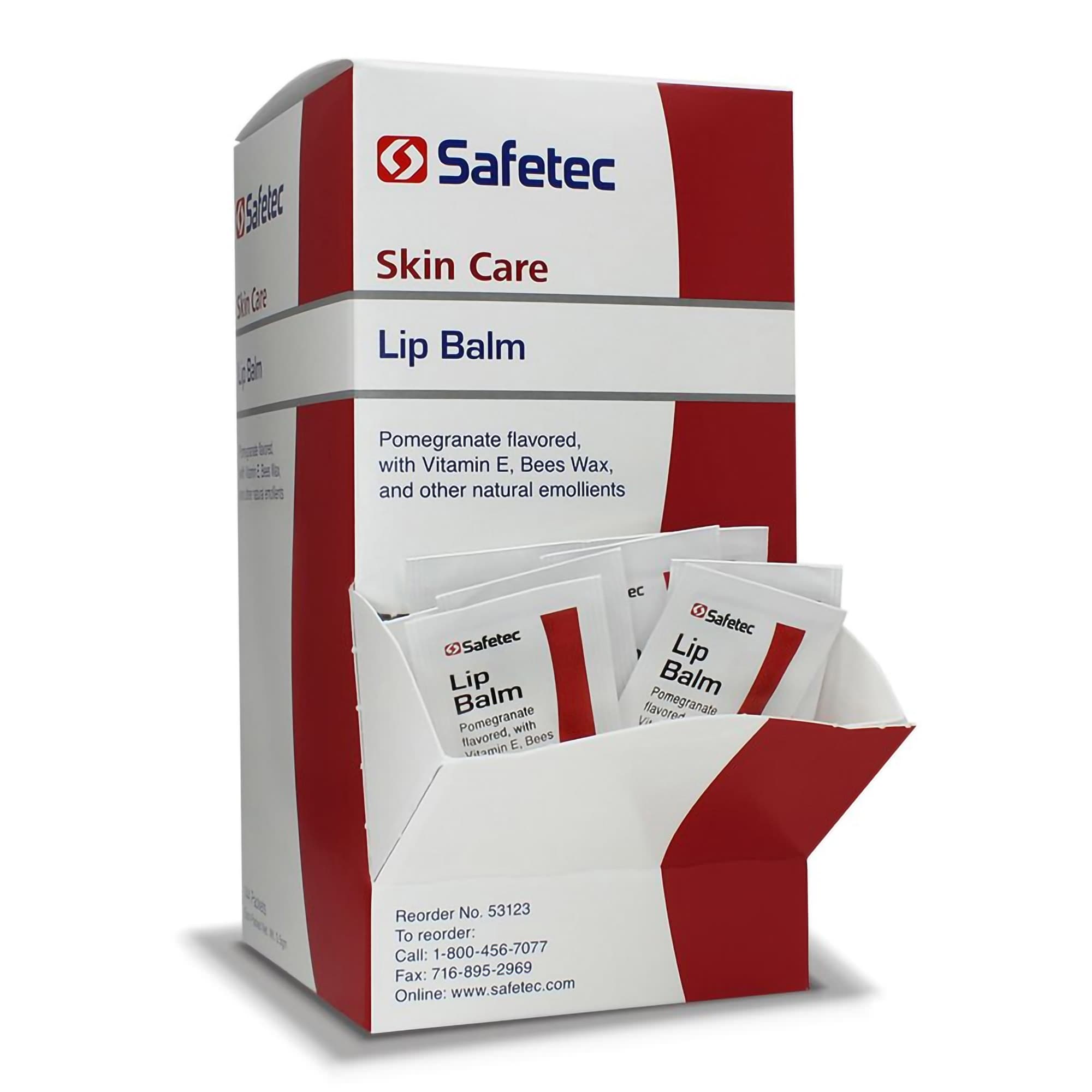 Safetec Lip Balm, 0.5 Gram Packet - Case of 1728 - Image 1