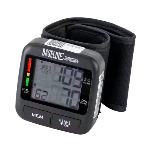 Baseline Blood Pressure and Pulse Monitor Wristwatch