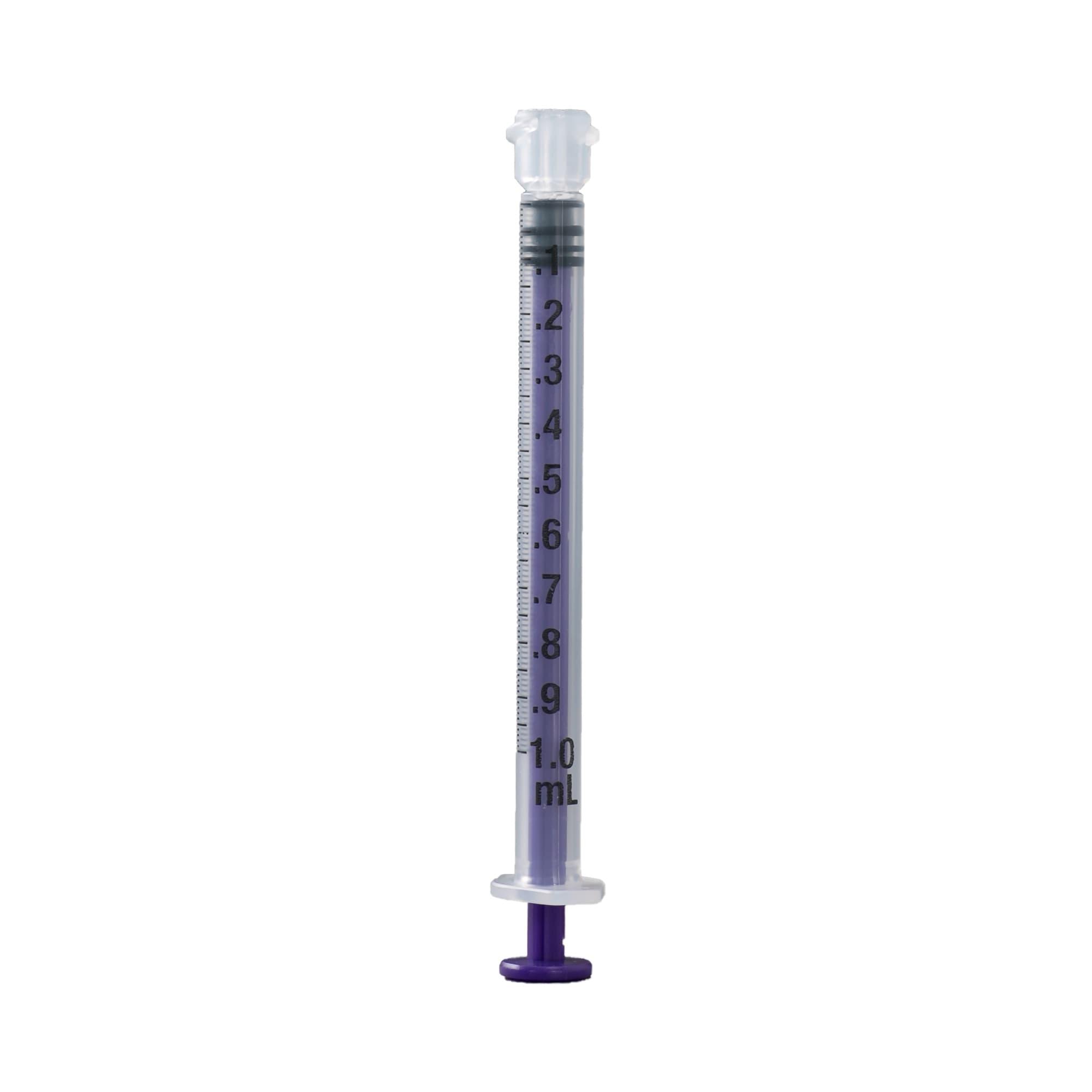 Vesco Enfit Tip Medication Syringe, Clear, 1 mL - Case of 800 - Image 1