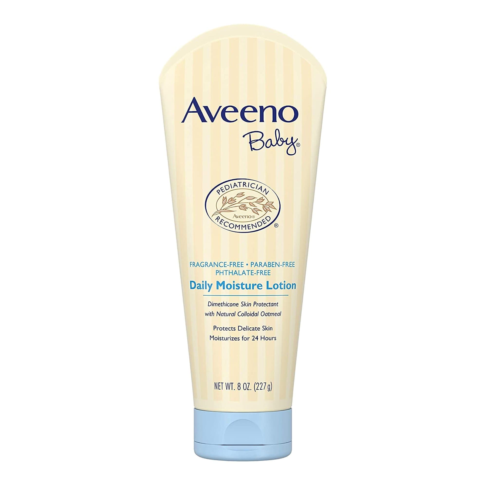 Aveeno Baby Daily Moisture Lotion, Unscented, 8 oz - Each - Image 1