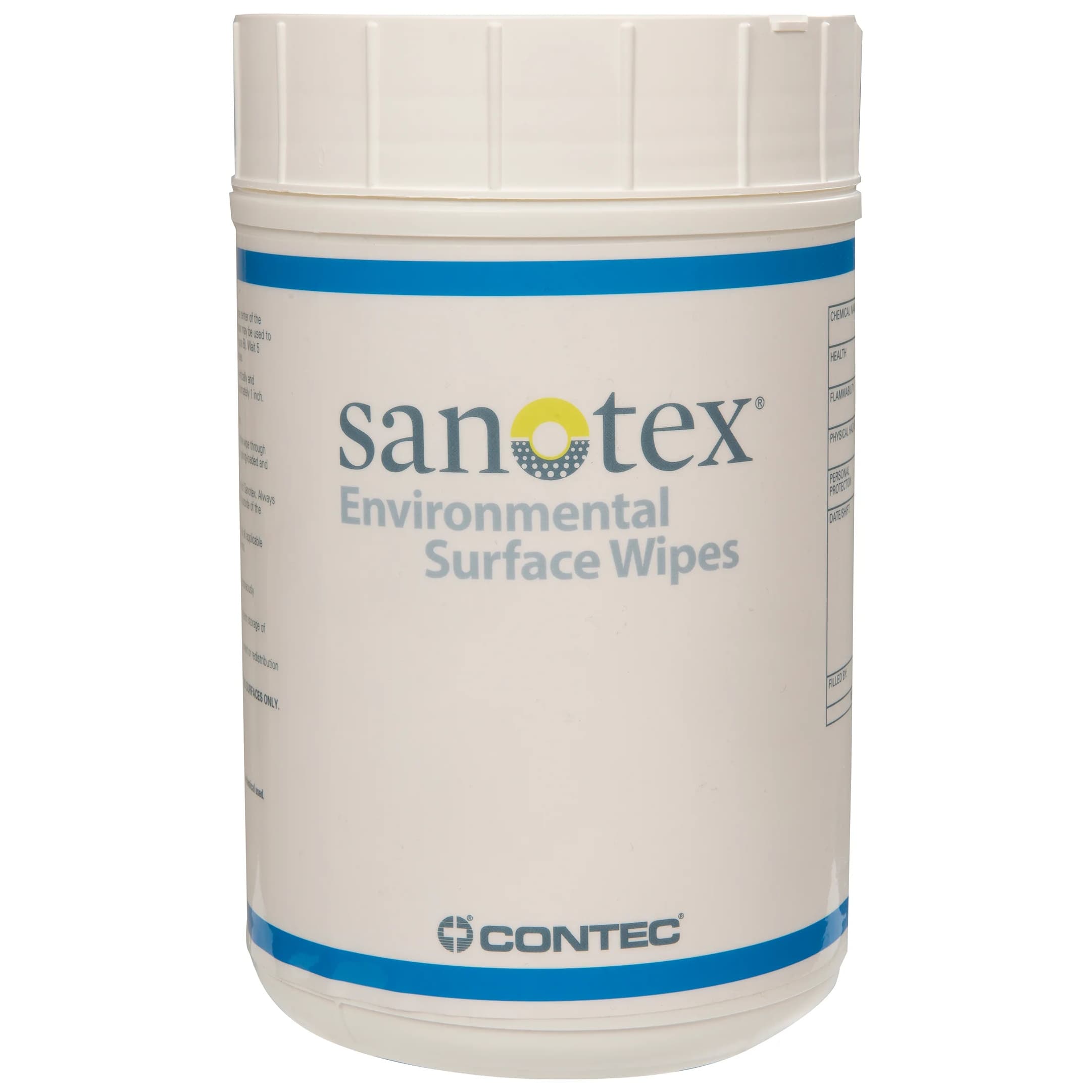 Sanotex Task Wipe White Canister NonSterile