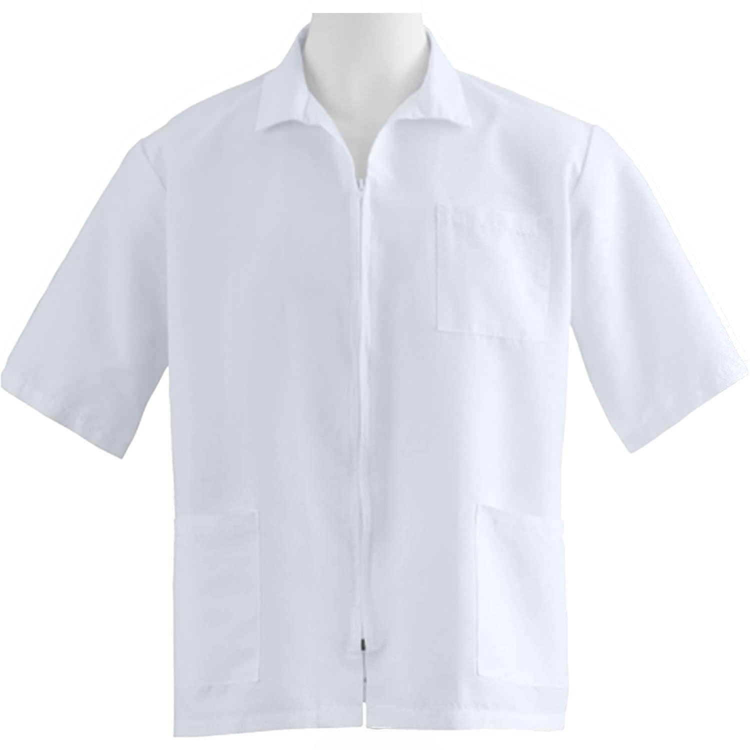 Medline Unisex Zip Front Smock - Image 1