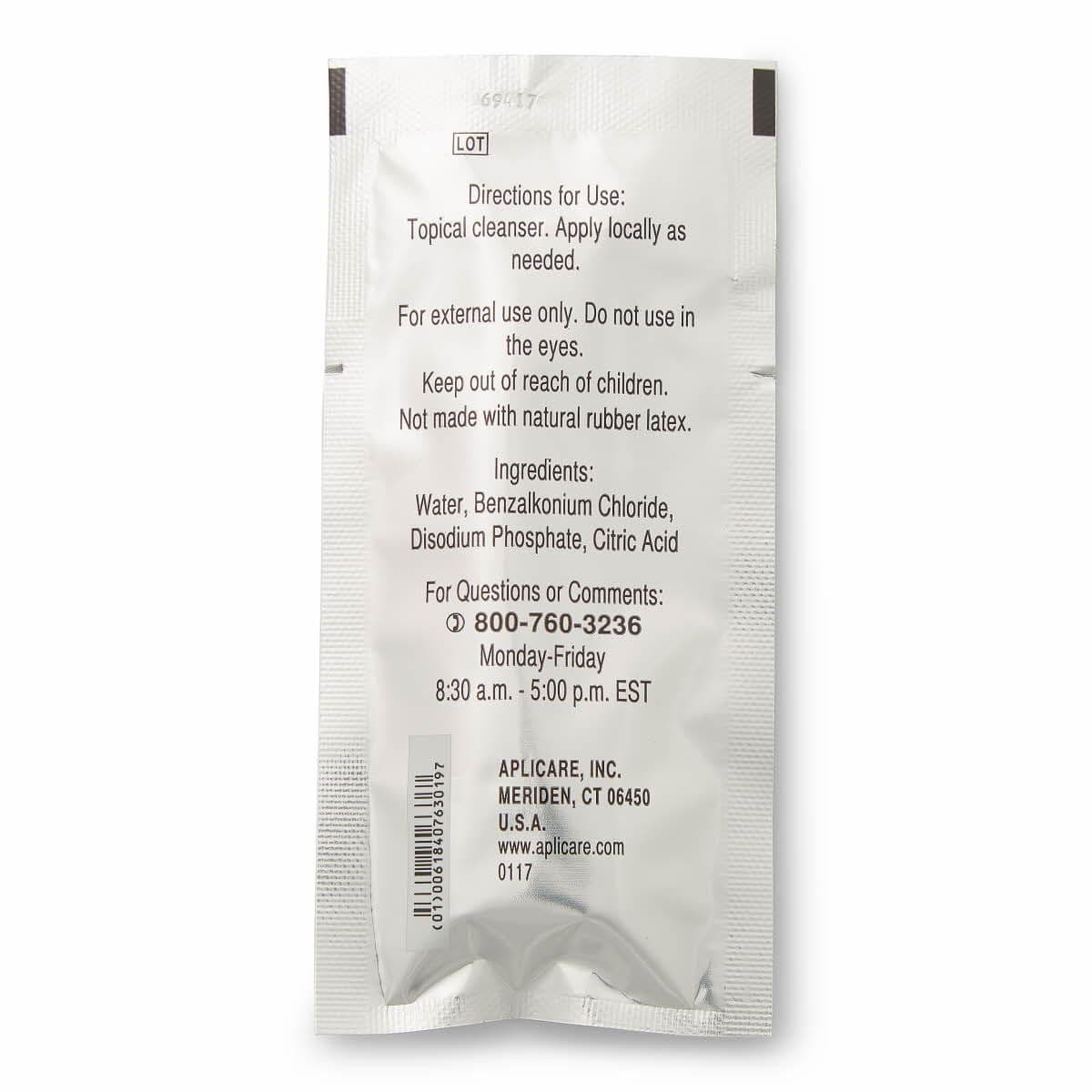 Aplicare Benzalkonium Chloride Swabstick, Cleansing, 3/Pack - Image 2