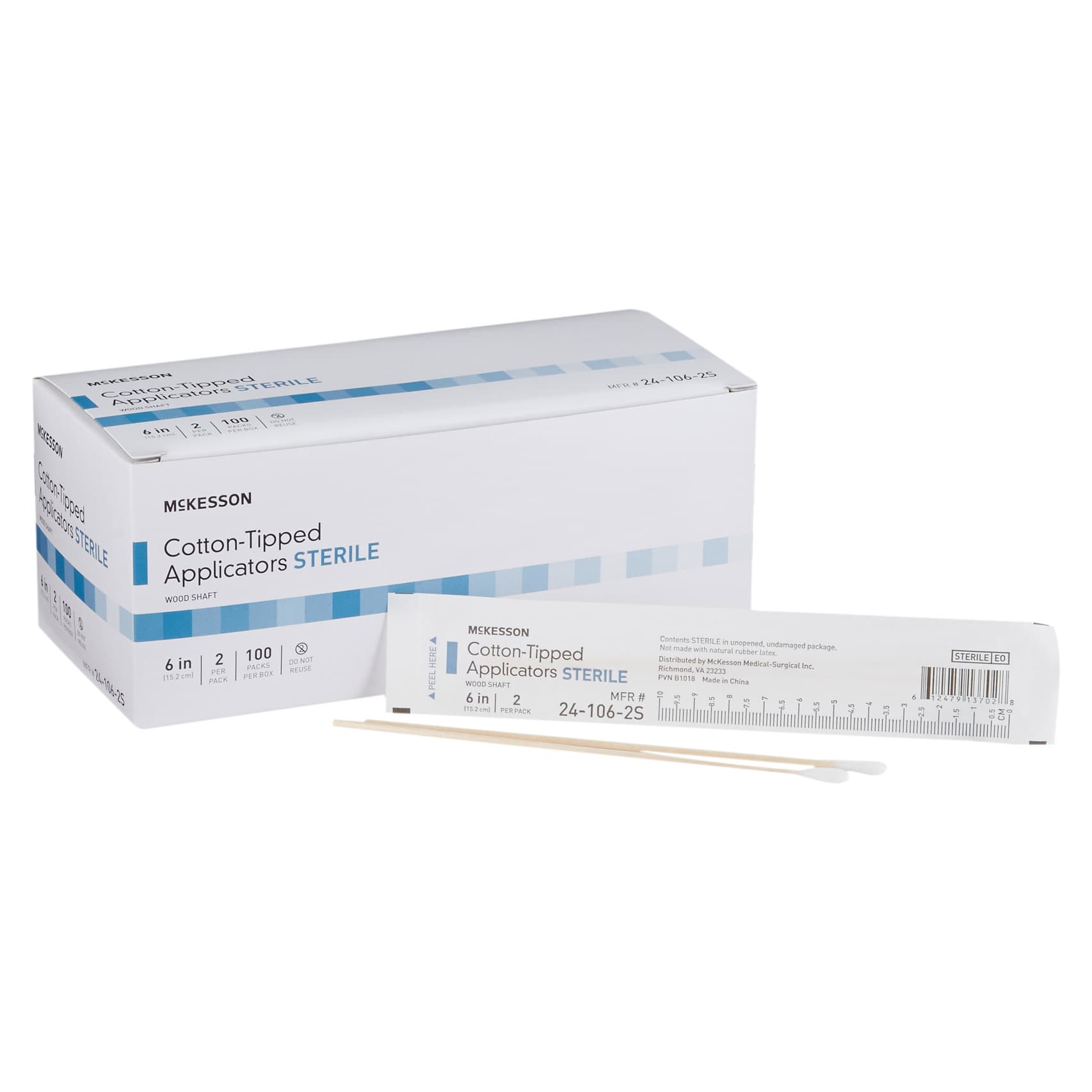 McKesson Cotton-Tipped Applicators